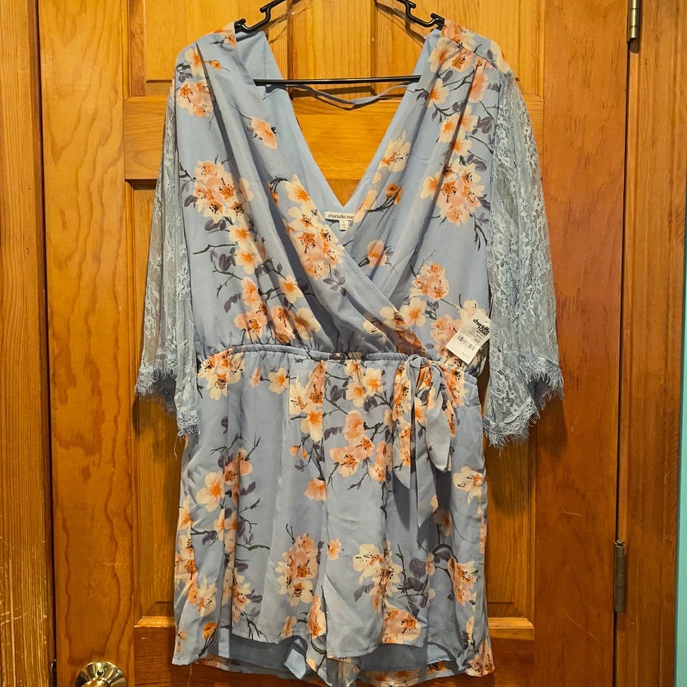 Charlotte Russe romper sz L NWT